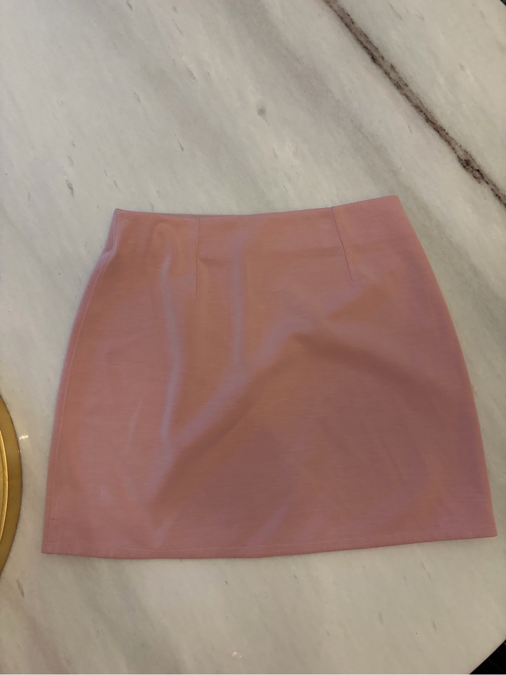 lululemon athletica Rose Pink Mini Skirt with Front Vent